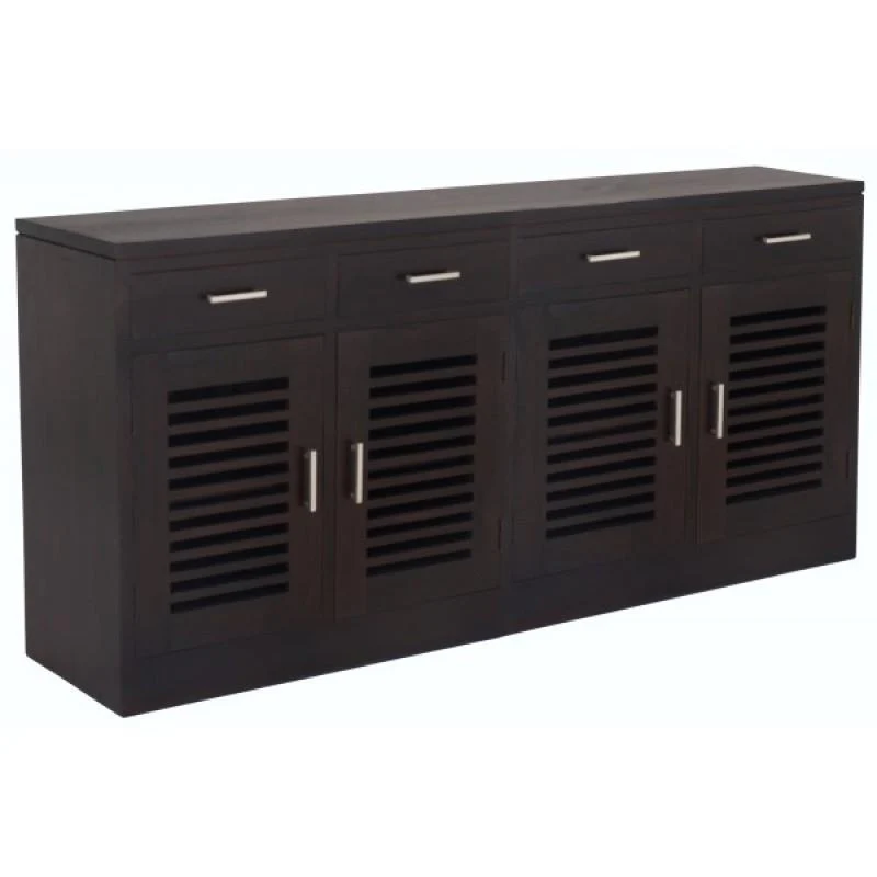 Holland Buffet Sideboard 4 Slatted Door 4 Drawers TEK168 SB 404 HSR FL - Image 3