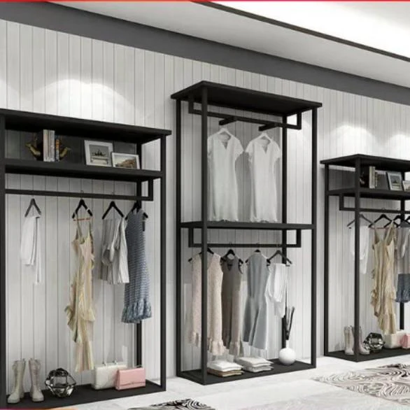 LINDA Minimalist Freestanding Open Modern Concept Wardrobe System - Image 4