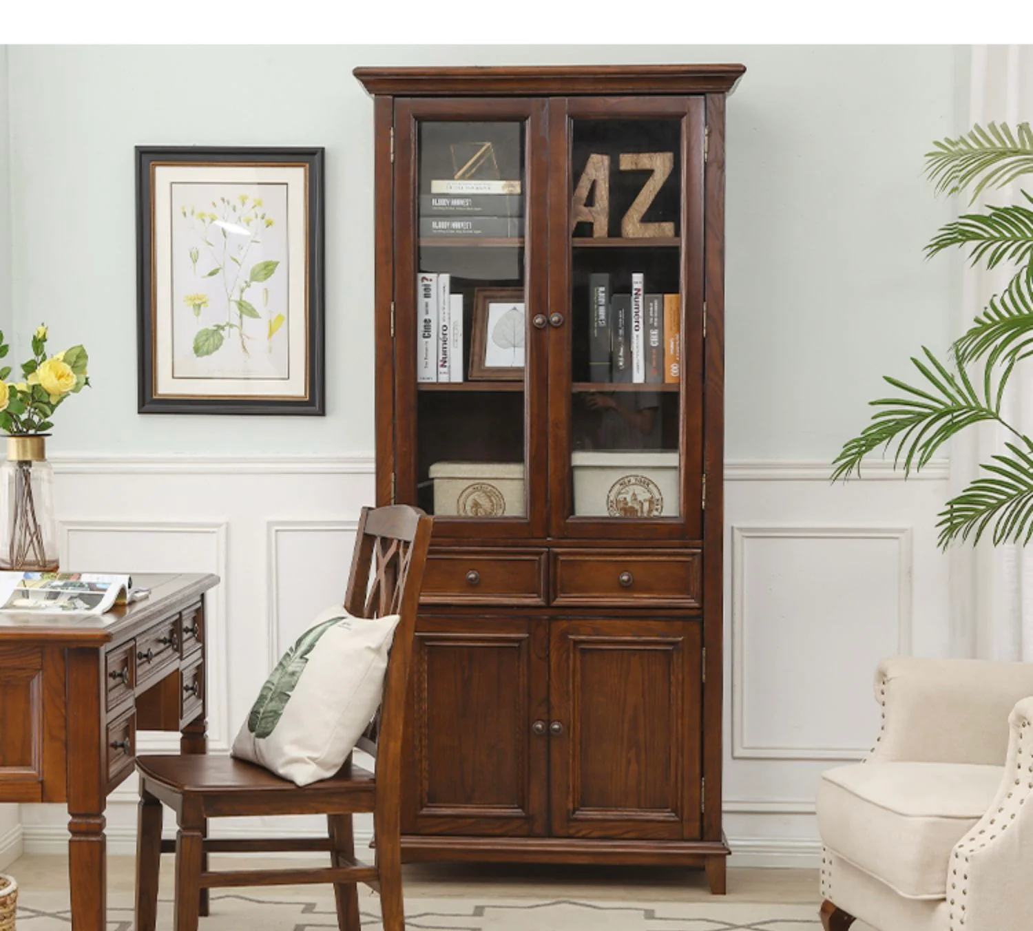 Mateo Glass Display Hutch - Image 10