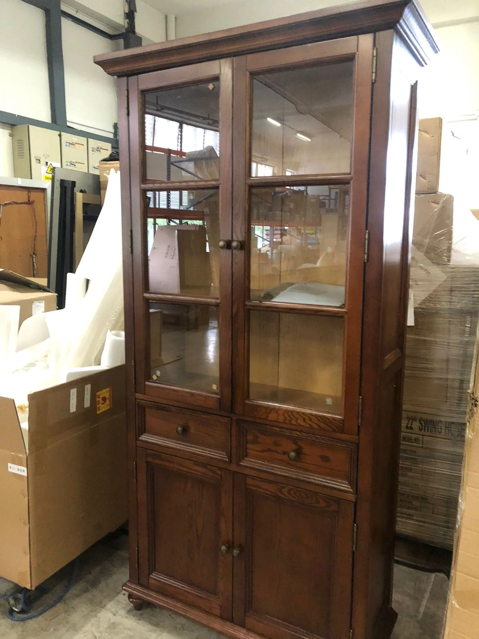 Mateo Glass Display Hutch - Image 13