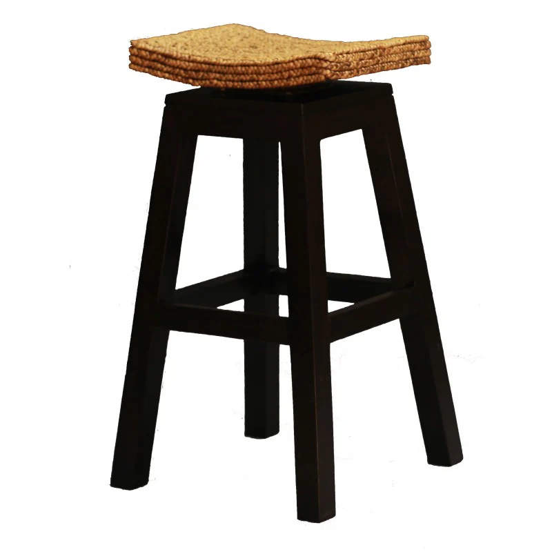 Signature Movable Seat Tall Bar Stool TEK168 BR 002 WV ( Mahogany Colour ) - Image 3