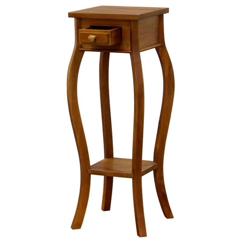 Signature Telephone Table Planter Stand  Side Table TEK168 PS 001 CL ( Mahogany Colour ) - Image 3