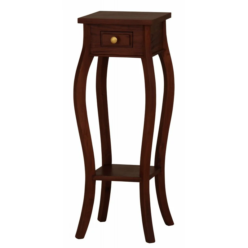 Signature Telephone Table Planter Stand  Side Table TEK168 PS 001 CL ( Mahogany Colour ) - Image 6