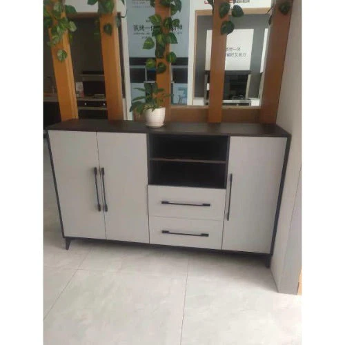 TEAGAN Grey Sideboard / Storage Cabinet Buffet - Image 4